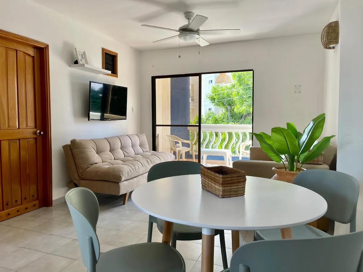 A Pasos De La Playa! Acogedor Apartamento En Bello Horizonte Con Balcon I Wifi Playa Dormida 0*,